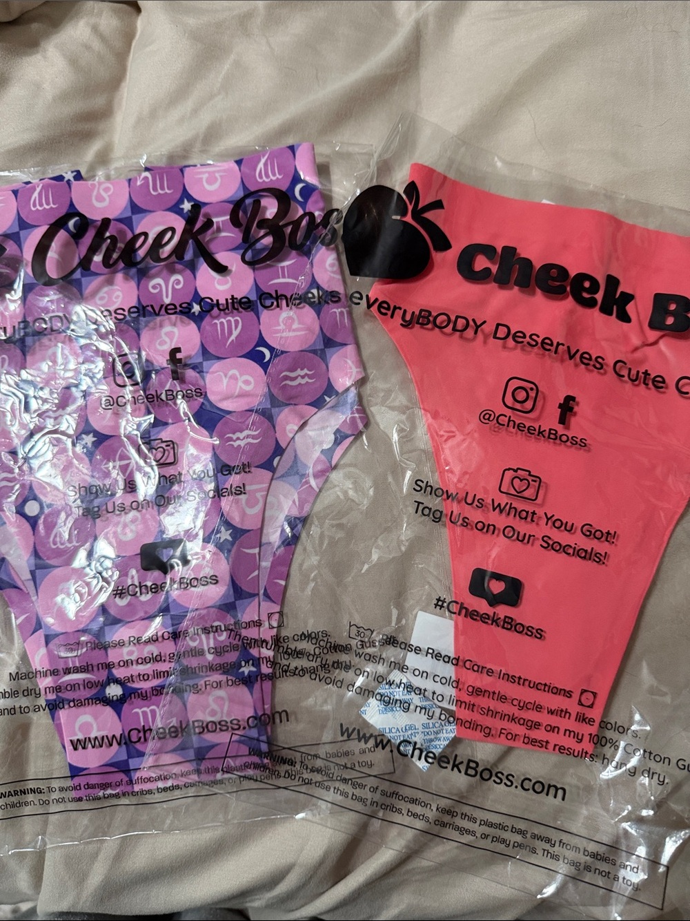 Cheek Boss - 2 pairs NWT